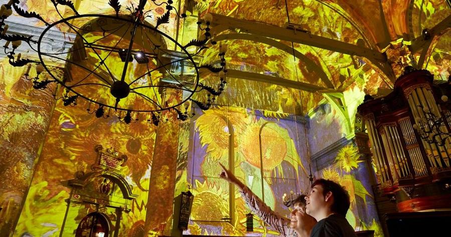 Van Gogh & Rembrandt in Amsterdam, Projektions-Show in Amsterdam
