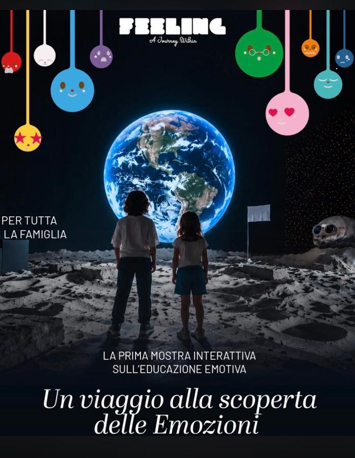 FEELING, Grande Mostra Immersiva sull'Educazione Emotiva, Immersive Ausstellung in Bologna