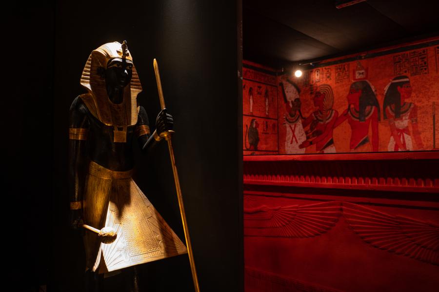 Tutankhamon: La tomba, il tesoro, la maledizione, exposición inmersiva en Bolonia