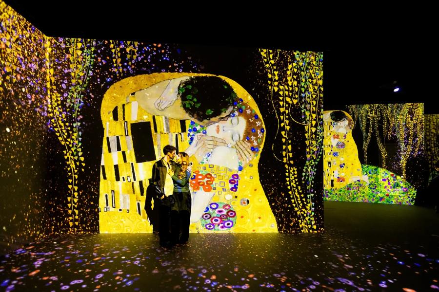 Gustav Klimt - Gold und Farbe
