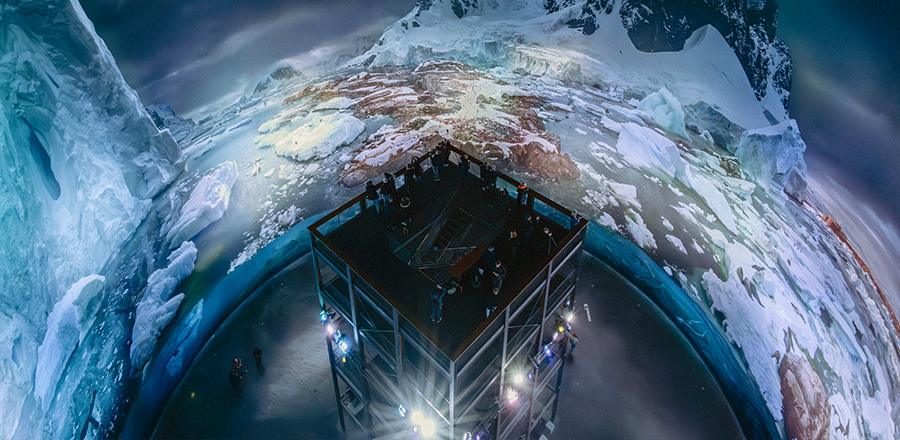 ANTARCTICA - 360 Panorama by Yadegar Asisi (Panometer Leipzig), Immersive Ausstellung in Leipzig