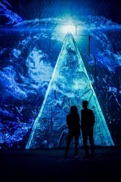 Les soirées des Carrières: les Intégrales, Immersive Ausstellung in Les Baux-de-Provence