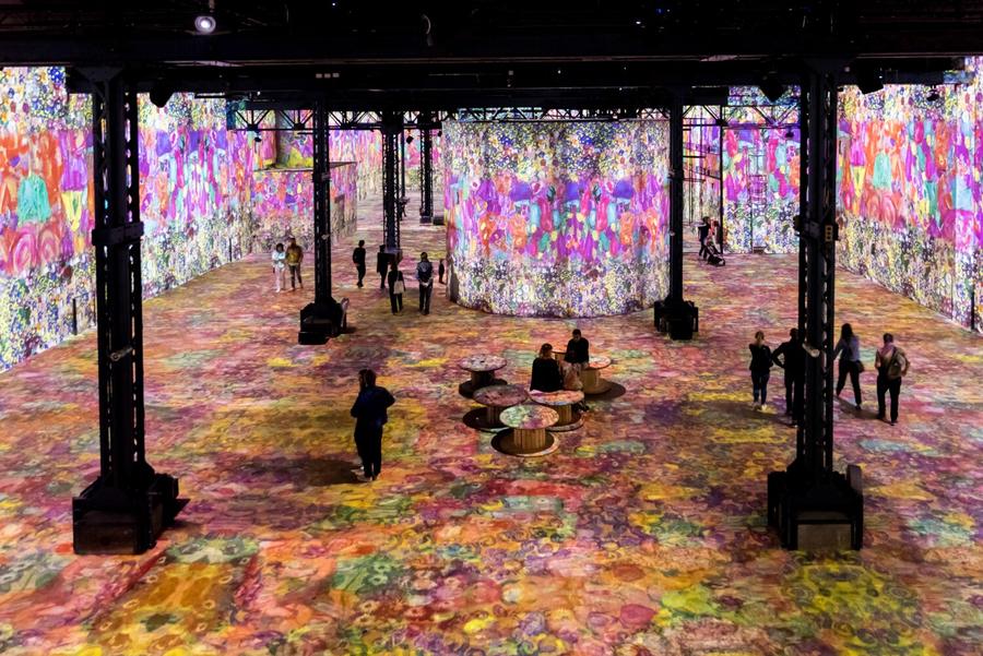 Atelier des Lumières, Immersive Ausstellung in Paris