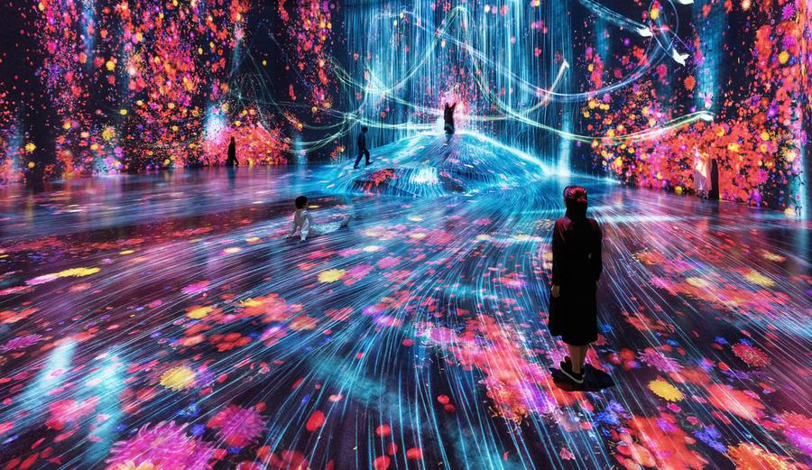 teamLab Borderless (Azabudai Hills), Digitale Ausstellung in Tokio