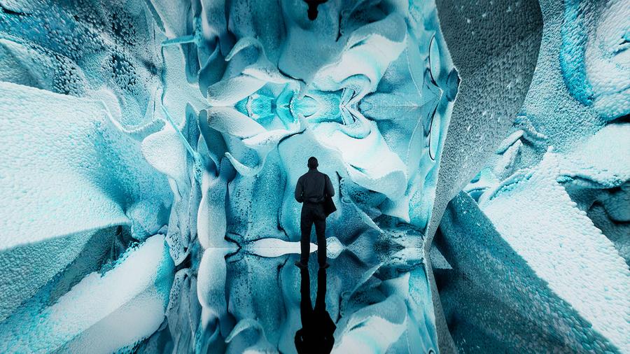 Refik Anadol: Glacier Dreams, KI-Kunst-Ausstellung in Zürich